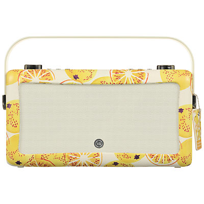 VQ Hepburn Mk II DAB+/FM Bluetooth Digital Radio, Emma Bridgewater Design Marmalade